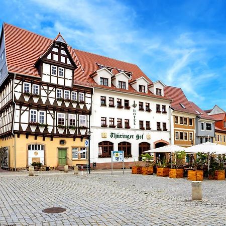 Hotel-Restaurant Thueringer Hof Бад Франкенхаузен Екстериор снимка