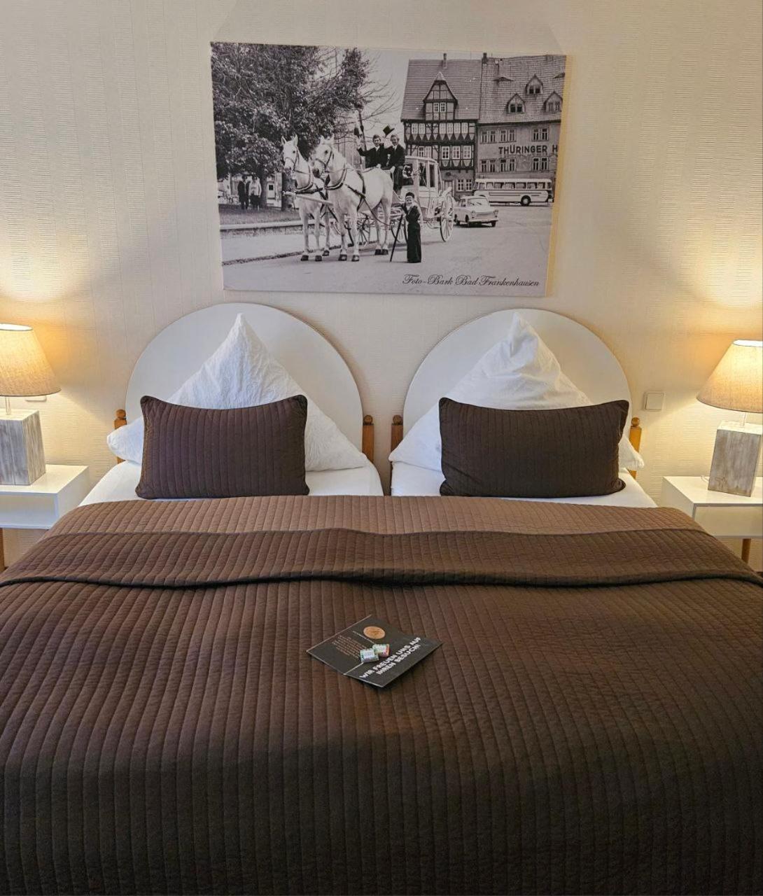 Hotel-Restaurant Thueringer Hof Бад Франкенхаузен Екстериор снимка