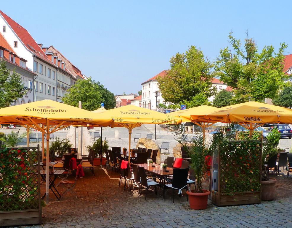 Hotel-Restaurant Thueringer Hof Бад Франкенхаузен Екстериор снимка