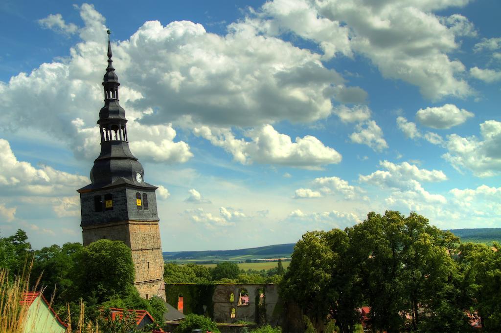 Hotel-Restaurant Thueringer Hof Бад Франкенхаузен Екстериор снимка