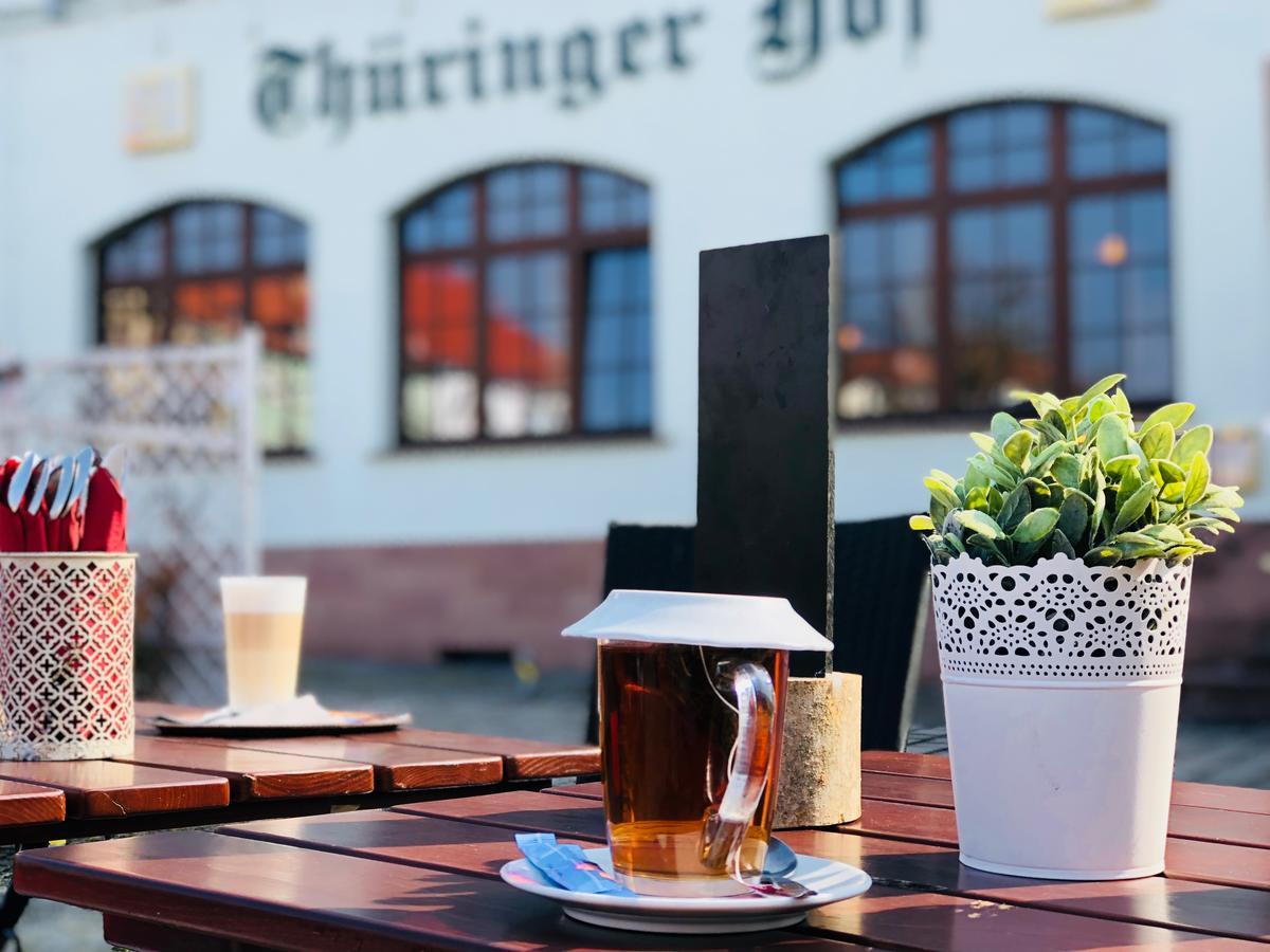 Hotel-Restaurant Thueringer Hof Бад Франкенхаузен Екстериор снимка