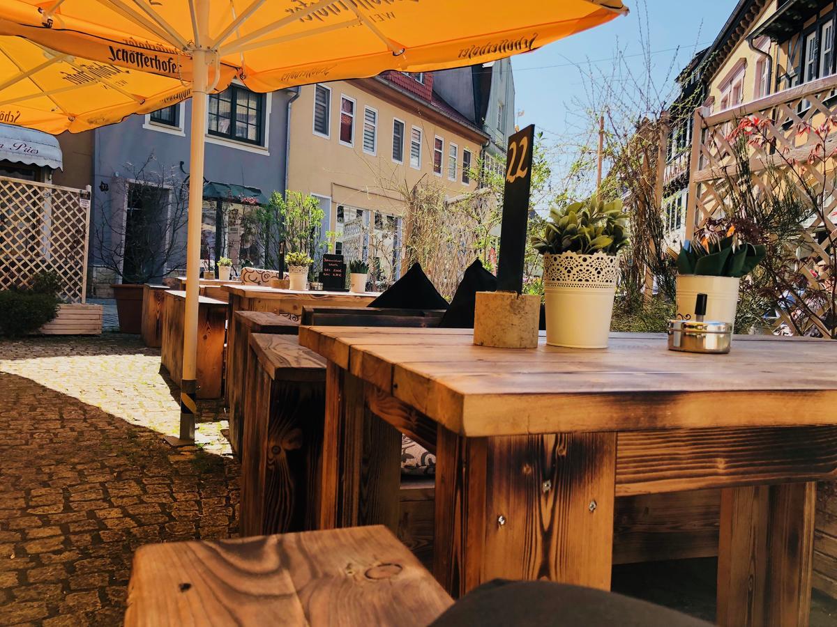 Hotel-Restaurant Thueringer Hof Бад Франкенхаузен Екстериор снимка